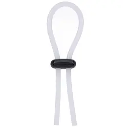 nsnovelties Lasso Double Adjustable Silicone Strap Black