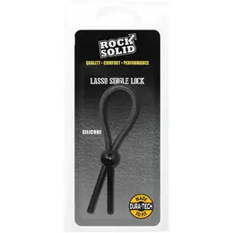 Sport Fucker Secur-Lok Adjustable Silicone Ring Black