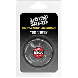 Rock Solid The Convex Ring TPE Anatomical Flexible Black