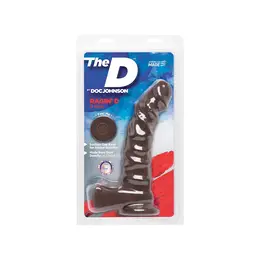Doc Johnson The D Model 9'' ULTRASKYN Dual Density Chocolate