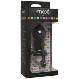 Doc Johnson Mood Juicy Beaded Silicone Plug Vibrating Pink 10-Function