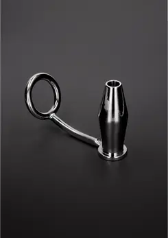 Ouch! Intruder Tunnel Plug & Support Ring 45mm - Hollow Silicone System