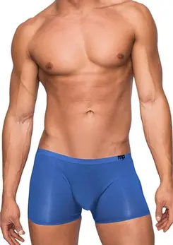 Male Power Seamless Sleek Mini Short L Black - Low-Rise Comfort Fit