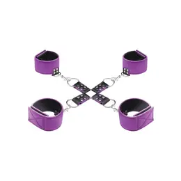 Ouch! Reversible Restraint System with Dual-Sided Adjustable Cuffs