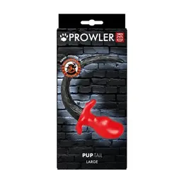 Oxballs PUPTAIL Large Silicone Tail Plug - Black, Size L