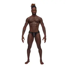 Male Power Landing Strip Bikini Brief XL Crna udoban kroj
