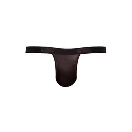 Male Power Micro Thong V L/XL - Minimalist Comfort Fit, Black