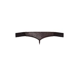 Male Power Micro Thong V L/XL - Minimalist Comfort Fit, Black