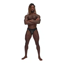 Male Power Barely There Moonshine Jock Brief S/M - Low Waist Design