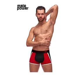 CellBlock 13 Retro Sport Panel Šorts XL - Pamučni Rastegljivi Siva/Bela