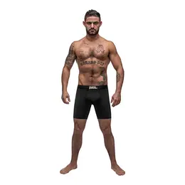 Male Power Black Nite Dugi Kompresioni Šorts XL - Elegantna Podrška