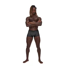 Male Power Barely There Mini Short M - Lightweight Seamless Underwear