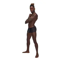 Male Power Landing Strip Mini Short XL - Mat Oniks Akcent Donji Veš
