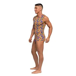 Male Power Fitness Tank XL - Dugin riblja kost, prozračni top