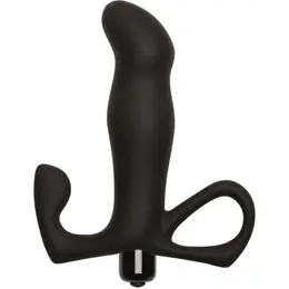 Doc Johnson OptiMALE Vibrating Silicone Prostate Massager Black