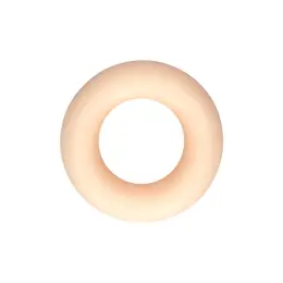 Shots Toys Bath Ring Soap - Playful Gift, Gentle Cleansing, White