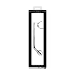 Mystim Stainless Steel Urethral Trainer with Glans Ring 8 mm