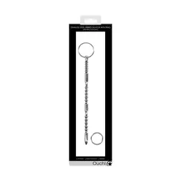 Mystim Ribbed Stainless Steel Sounding Rod 0.4/9 mm - Durable Precision Tool