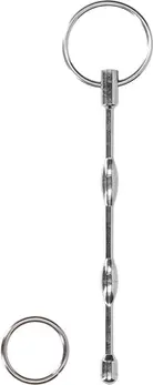 Mystim Ribbed Stainless Steel Urethral Sounding Rod 8 mm