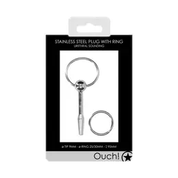 Mystim Metal Plug with O-Ring - Precision Intimate Sounding Device