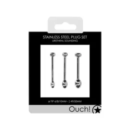 Mystim Metal Plug Set - Stainless Steel Urethral Sounding Tools Kit