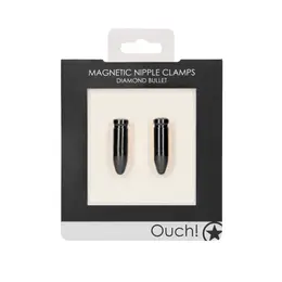 Nexus Magnetic Clamps Diamond Bullet Aluminum Body-Safe Silver