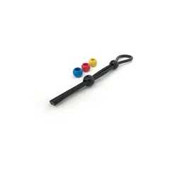 Boneyard Double Adjustable Comfort Silicone Ring Black