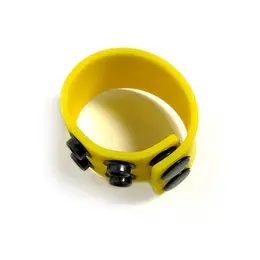 XR Brands Master Series Silicone Adjustable Ring Black Universal Fit
