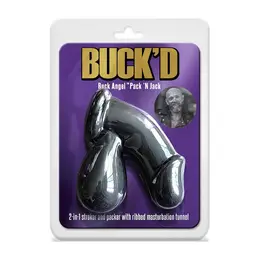 Buck'd 2-in-1 Packer and Intimate System Soft TPR Beige