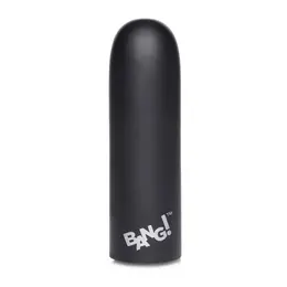 XR Brands Mega Silicone Vibe 3-Speed Compact Intimate Device Black