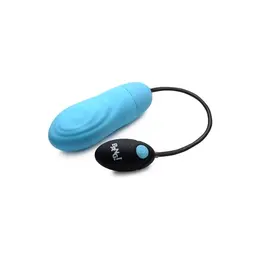 XR Brands Pulsating Rechargeable Silicone Bullet Intimate Device Pink