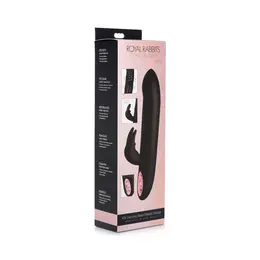Royal Rabbits Dancing Bead Intimate Machine Silicone Waterproof Pink