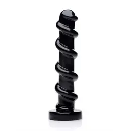 Mighty Screw Intimna Mašina 25 cm Crna Bez Ftalata PVC
