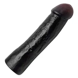 LeBrawn Crni Intimni Rukav XL - Anatomski Produžetak, 23 cm