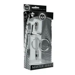 Master Series Silicone Flexible Hollow Plug with Stainless Tip 8 mm