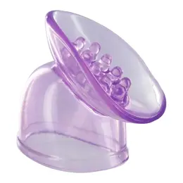 Wand Essentials Lily Pod Wand Dodatak Ljubičasti Fleksibilni TPE 8,9 cm