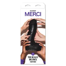 Doc Johnson Merci Intimate Model 30 cm Dual Density Black