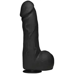 Doc Johnson The Perfect Cock 25 cm Crni Dual Density Model