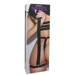 Doc Johnson In Deep Premium Silicone Fleksibilni Intimni Trener Crni