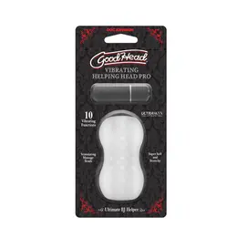 Doc Johnson GoodHead Helping Head Pro Frosted Vibrirajuća Navlaka 7,6 cm