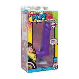 Doc Johnson American Pop Icon Slim Silicone Model 15 cm Vac-U-Lock Base
