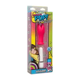 Doc Johnson American Pop Whaam! 10-Function Silicone Vibrator 15cm