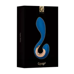 Gvibe Gpop 2 Indigo Blue indigo plavi višenamenski intimni wellness uređaj