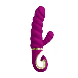 Gvibe Gcandy Sweet Raspberry Dual-Action Intimate Device, Bioskin, Pink