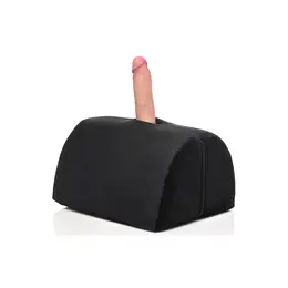 XR Brands Love Toy jastuk crni - ergonomska potpora od pene visoke gustine