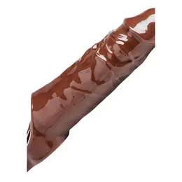 XR Brands Master Series Ample Size Intimate Sleeve Brown 21.5cm