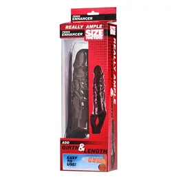 XR Brands Master Series Ample Size Intimate Sleeve Brown 21.5cm