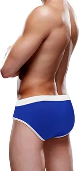 Prowler Swim Brief L Plava - Atletski Kroj sa Belim Ukrasom