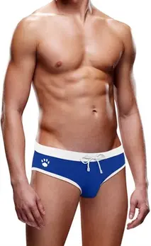 Prowler Swim Brief S Plava - Sportski Najlon Kupaći Veš sa Logo Detaljem