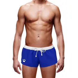 Prowler Swim Trunk S Plava - Pripijeni Poliesterski Kupaći Veš sa Uzicom